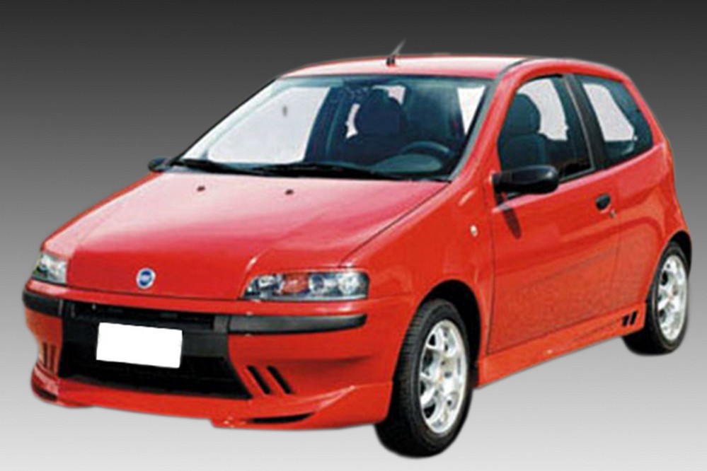 Jupes latérales convient à Fiat Punto II 1999-2010 3 portes bicorps ABS