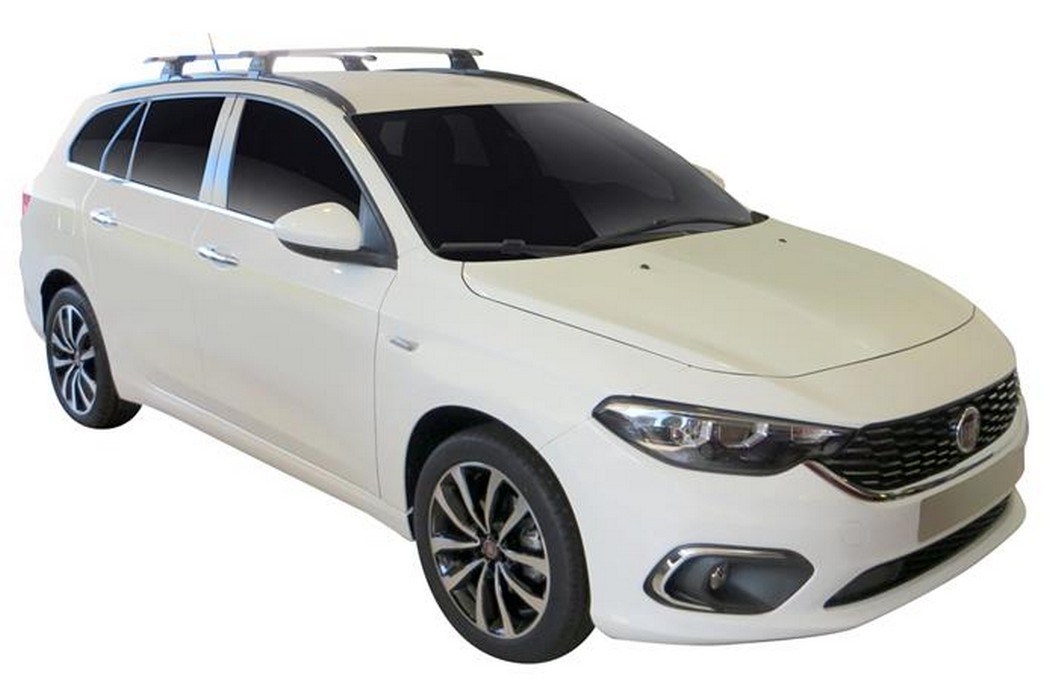 Roof bars Fiat Tipo (Type 358) 2016-> wagon Yakima Whispbar Through Bar - FIA4TIWR (1)