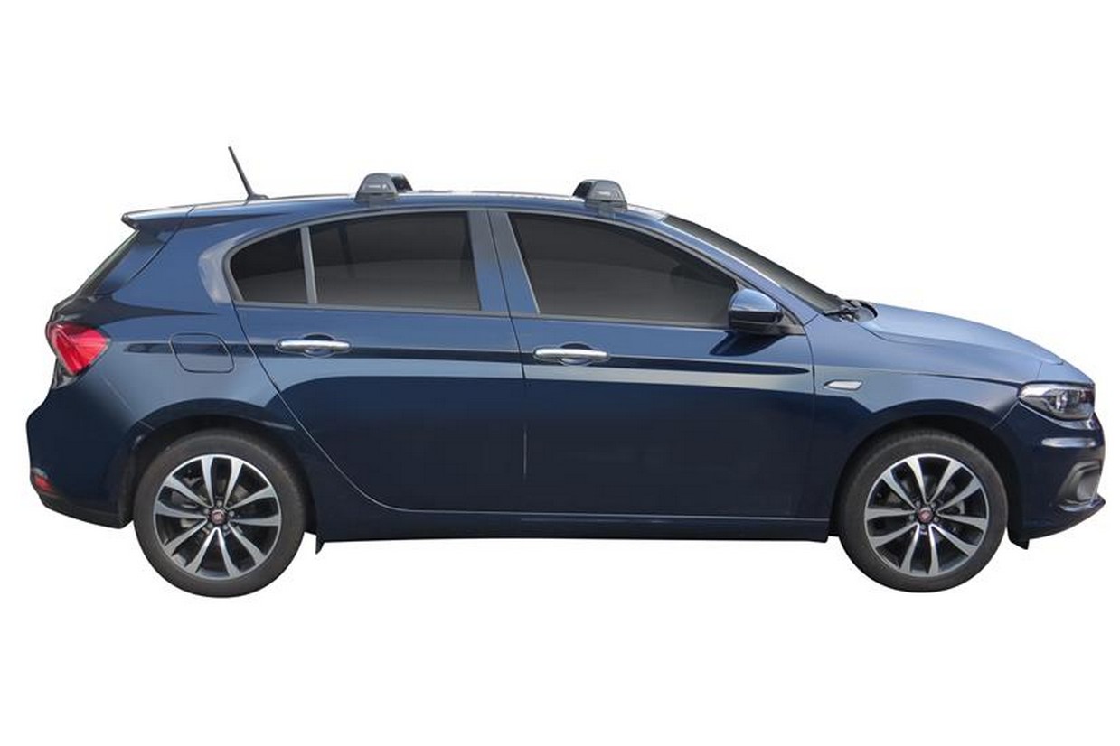 Roof bars Fiat Tipo (Type 357) 2016-> 5-door hatchback Yakima Whispbar Flush Bar - FIA5TIWR (2)