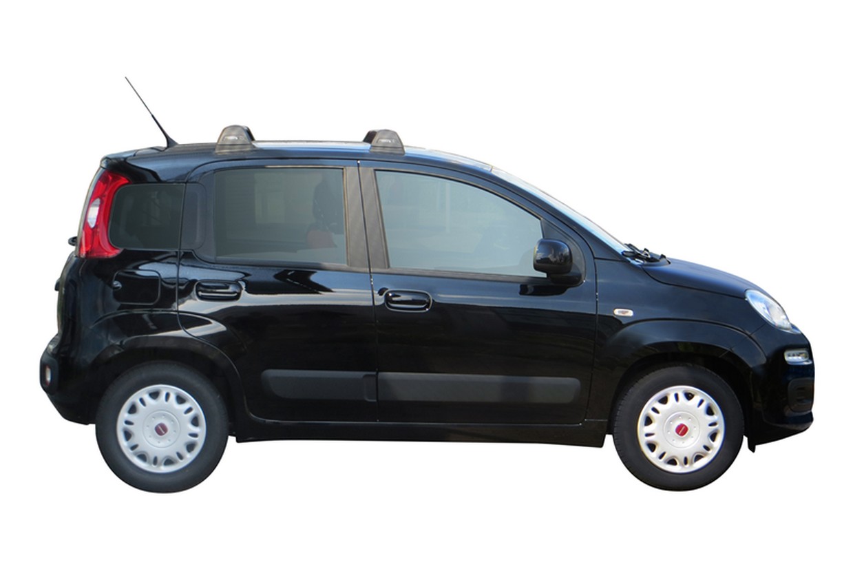 Roof bars Fiat Panda III 2012-> 5-door hatchback Yakima Whispbar Through Bar - FIA7PAWR (2)