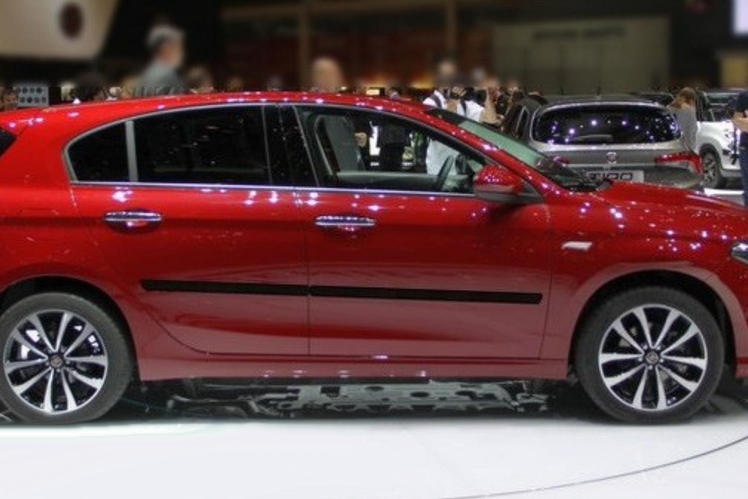 Seitenschutzleisten Fiat Tipo (Type 357) 2016-heute 5-Türer Schrägheck Set