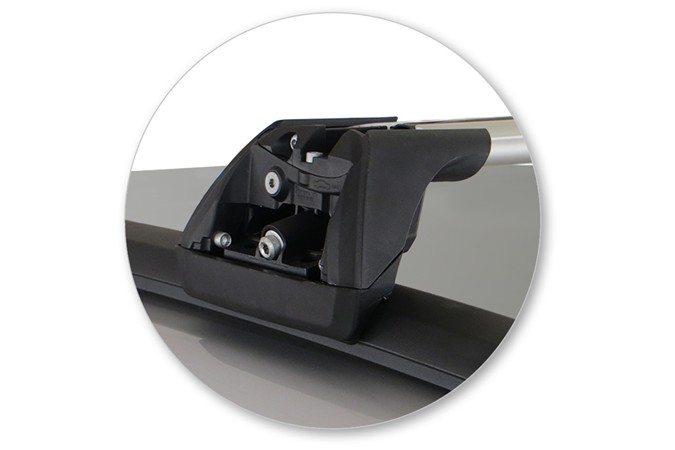 Roof bars Fiat Panda III 2012-> 5-door hatchback Yakima Whispbar Flush Bar - FIA8PAWR (5) Roof bars Fiat Panda III 2012-> 5-door hatchback Yakima Whispbar Flush Bar - FIA8PAWR (5)