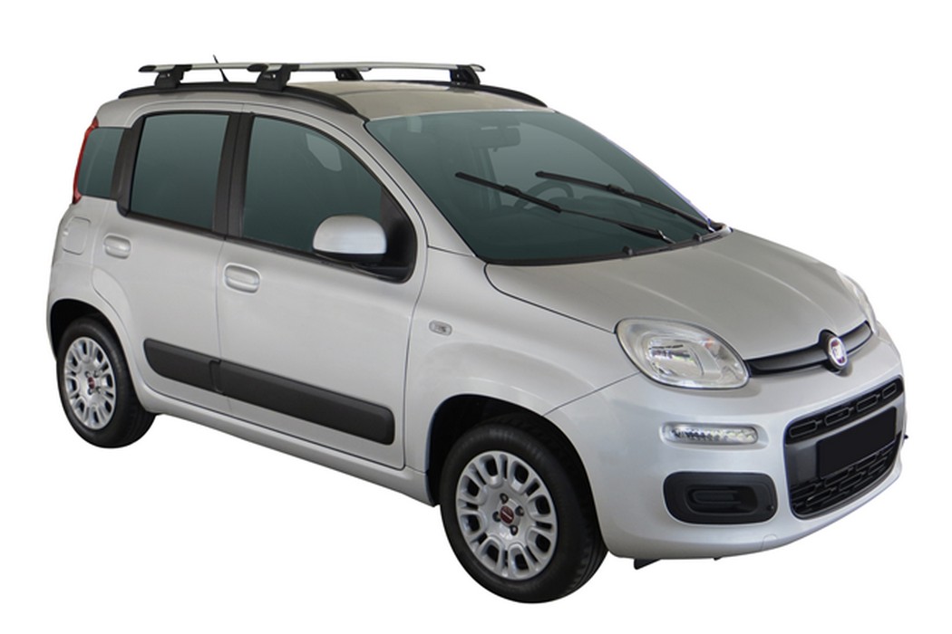 Fiat Panda Bike Rack Prorack Silver Bar Aero Through Bar Kit To