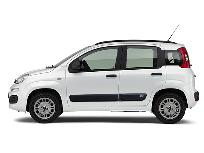 Stootstrips geschikt voor Fiat Panda III 2012-heden 5-deurs hatchback set zijportieren