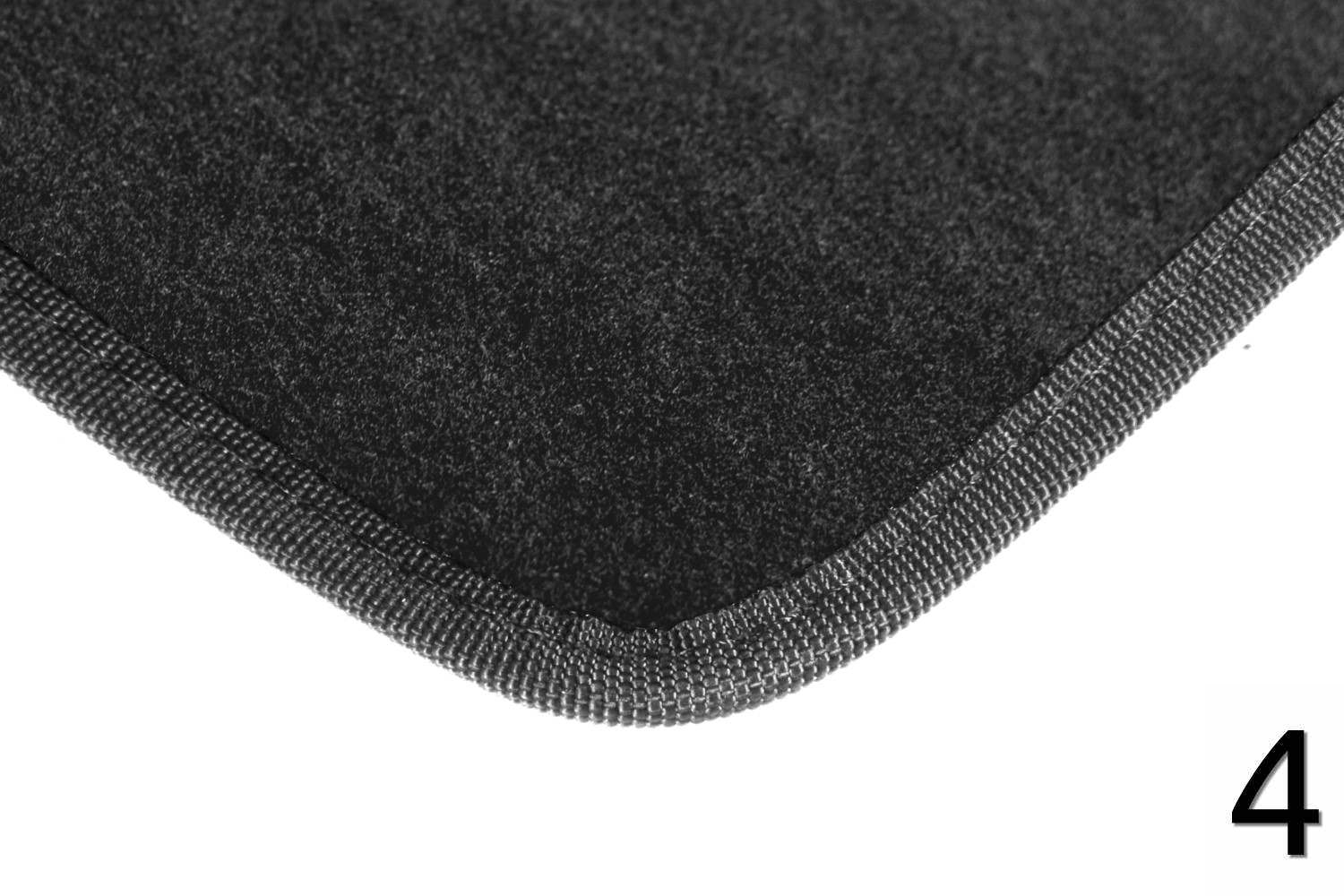 Tapis de Sol pour VW Polo 9N, 9N2, 9N3 en Feutre aiguilleté, Lot de 4  Tapis de Voiture, 100 % fabriqué en Allemagne