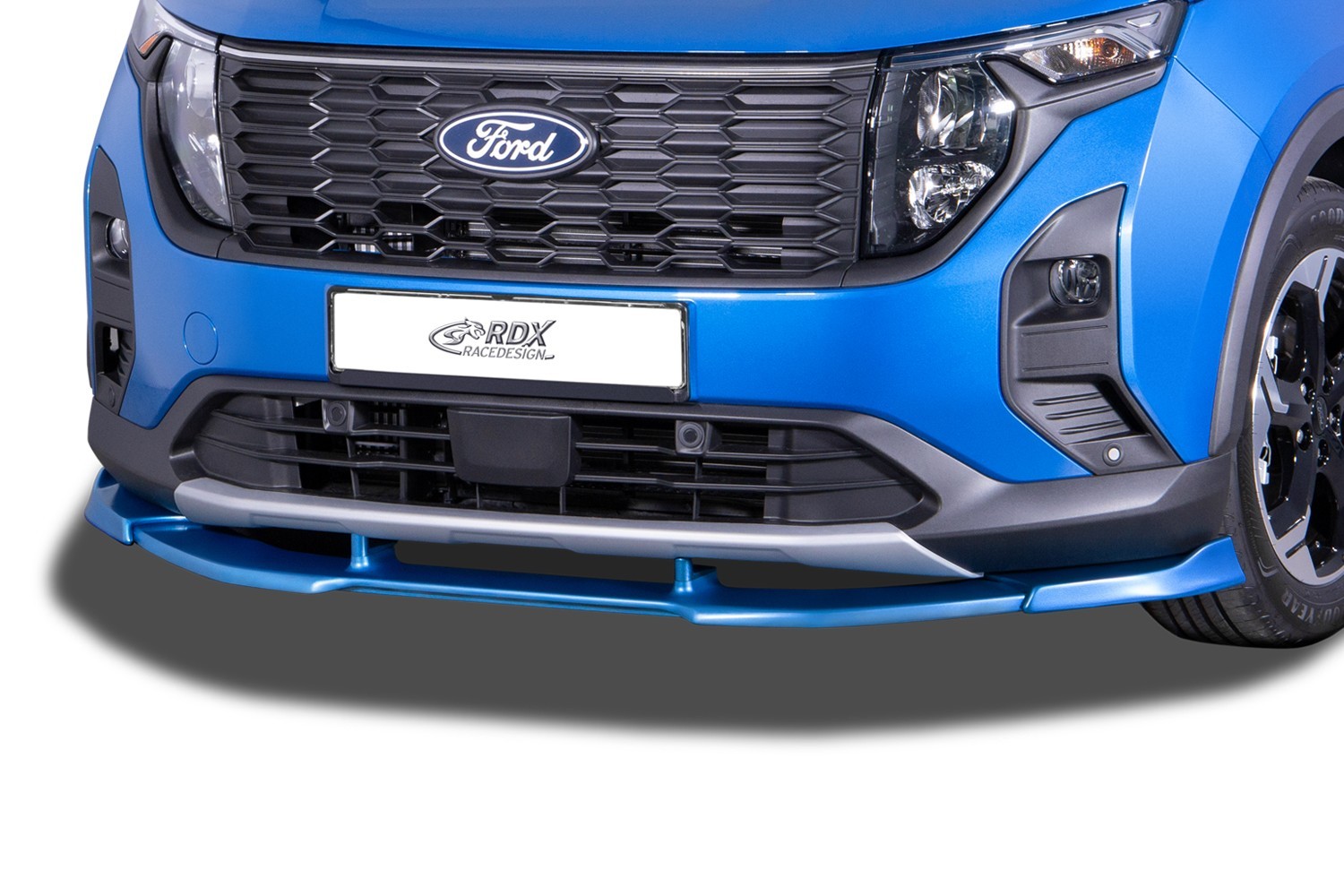 Front spoiler suitable for Ford Transit & Tourneo Courier II 2023-present Vario-X PU Front spoiler suitable for Ford Transit & Tourneo Courier II 2023-present Vario-X PU
