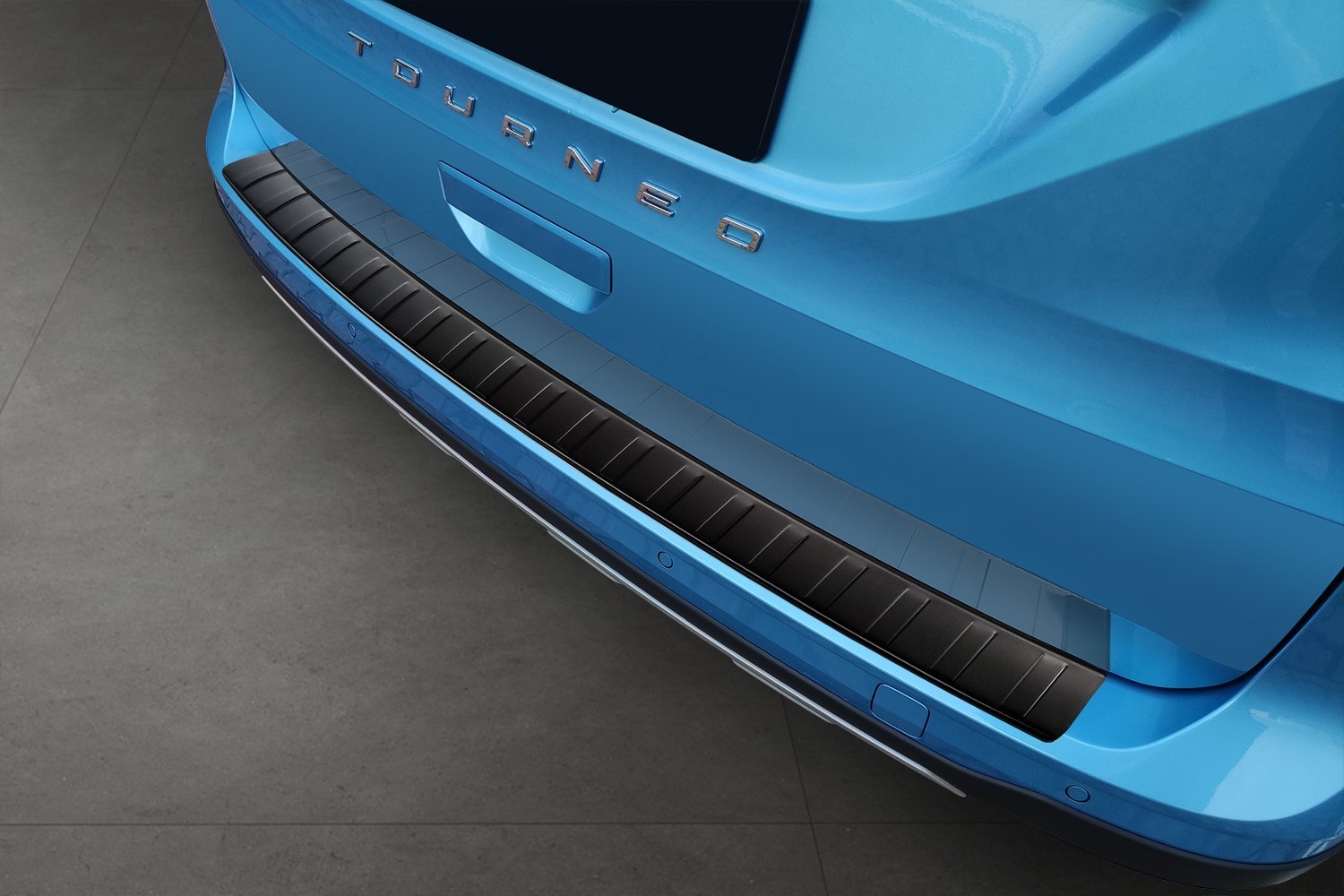 Ladekantenschutz passend für Ford Transit Connect III 2024-heute Edelstahl mattschwarz