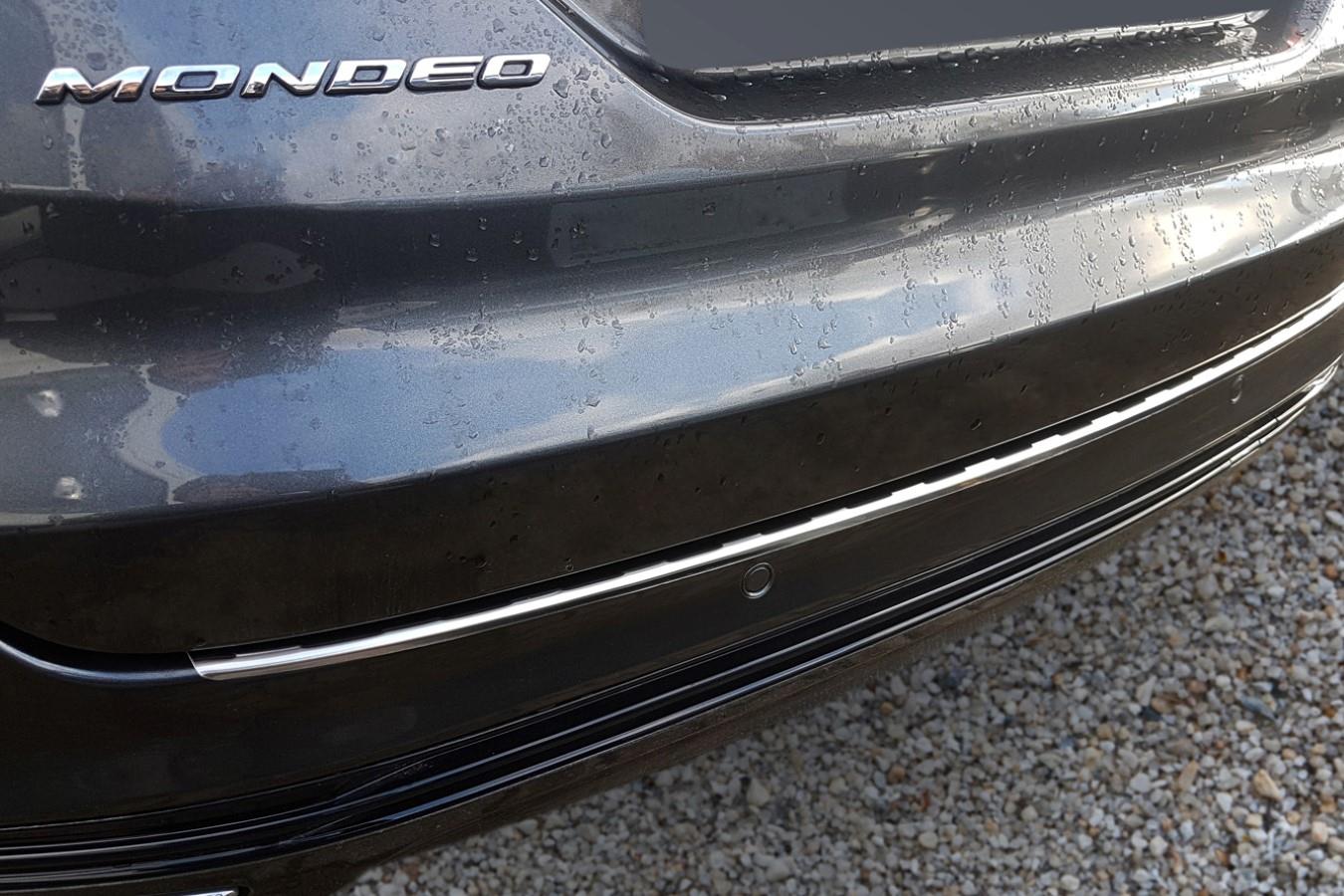Ford Mondeo V 2014-> wagon rear bumper protector stainless steel (FOR16MOBP) (3)