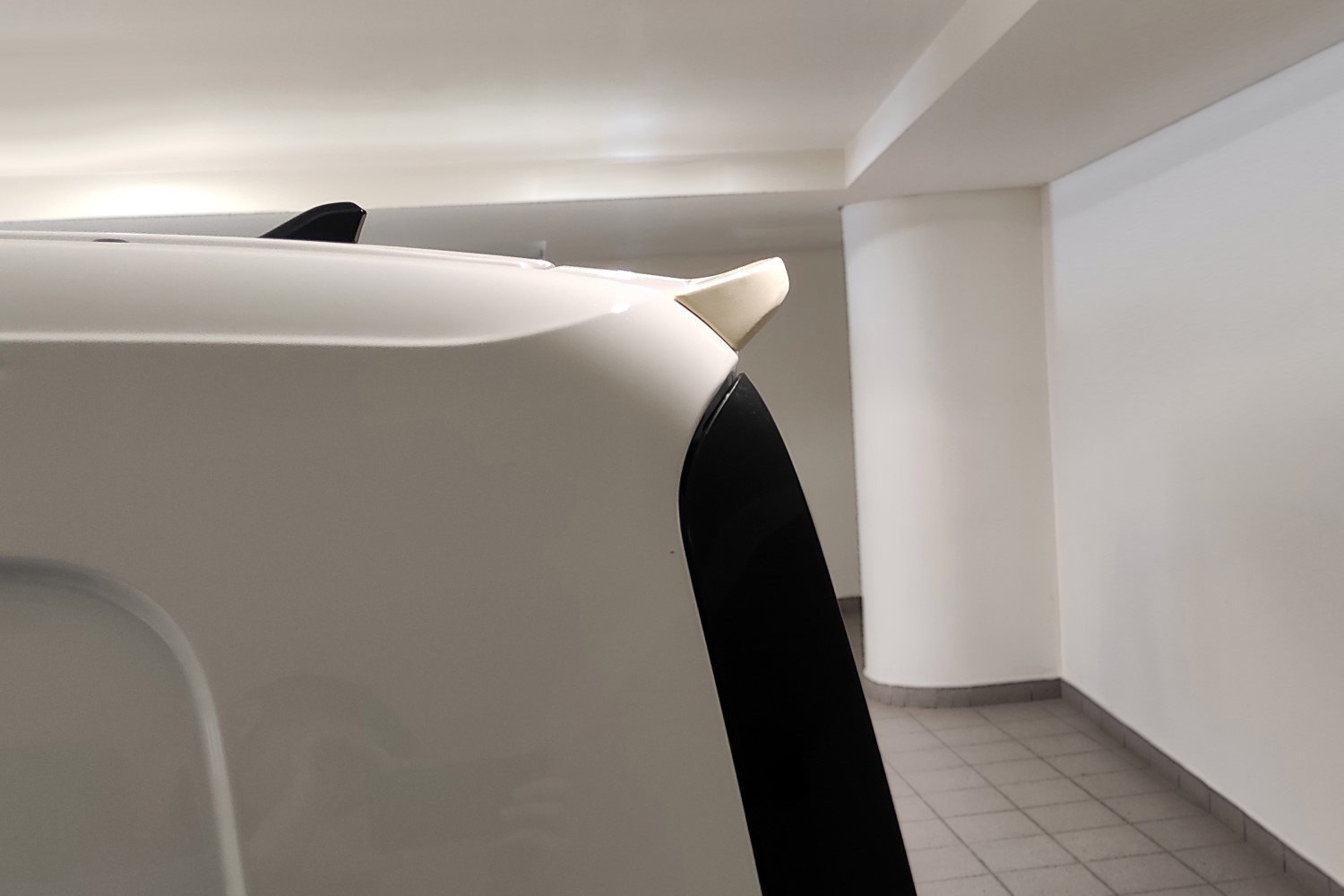 Roof spoiler suitable for Ford Transit Connect III 2024-present - painted (5)