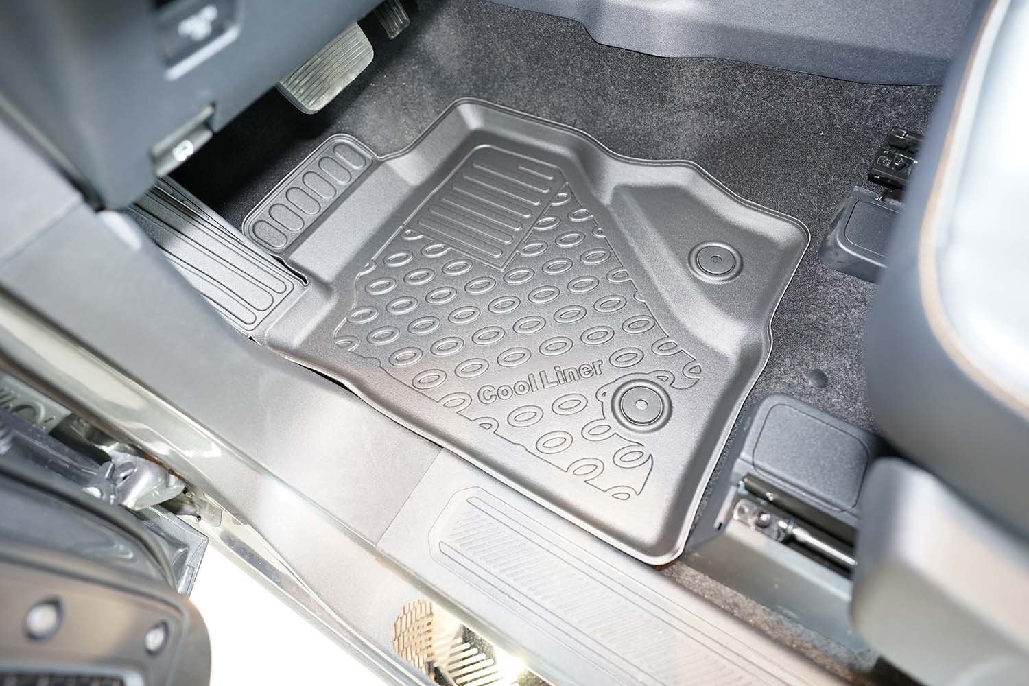 Car mats suitable for Ford Bronco (U725) 2021-present Cool Liner PE/TPE rubber (FOR1BRFM-C) (4) Car mats suitable for Ford Bronco (U725) 2021-present Cool Liner PE/TPE rubber (FOR1BRFM-C) (4)