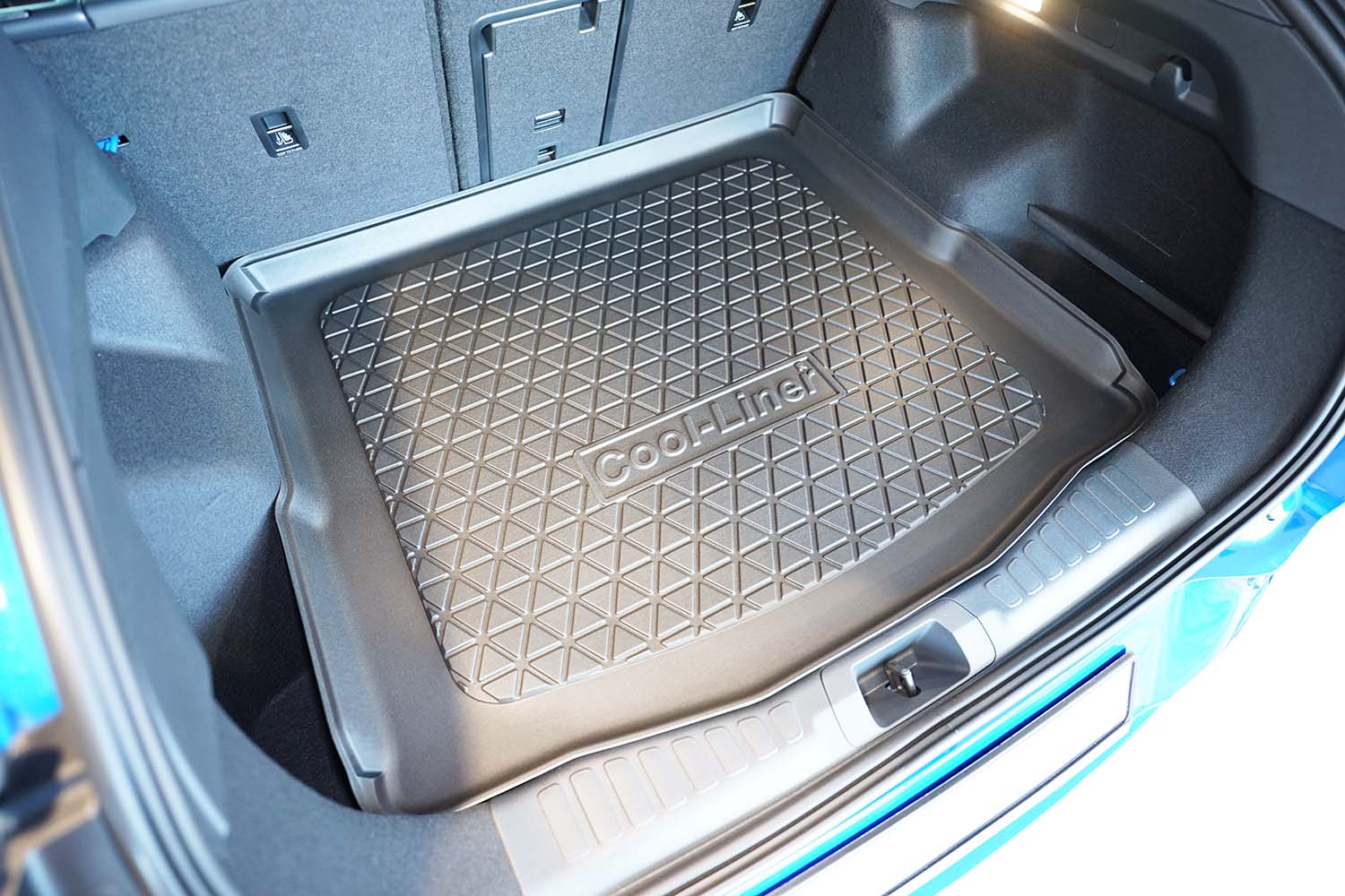 Boot mat suitable for Ford Capri EV 2024-present Cool Liner anti slip PE/TPE rubber (FOR1CATM-C) (4)
