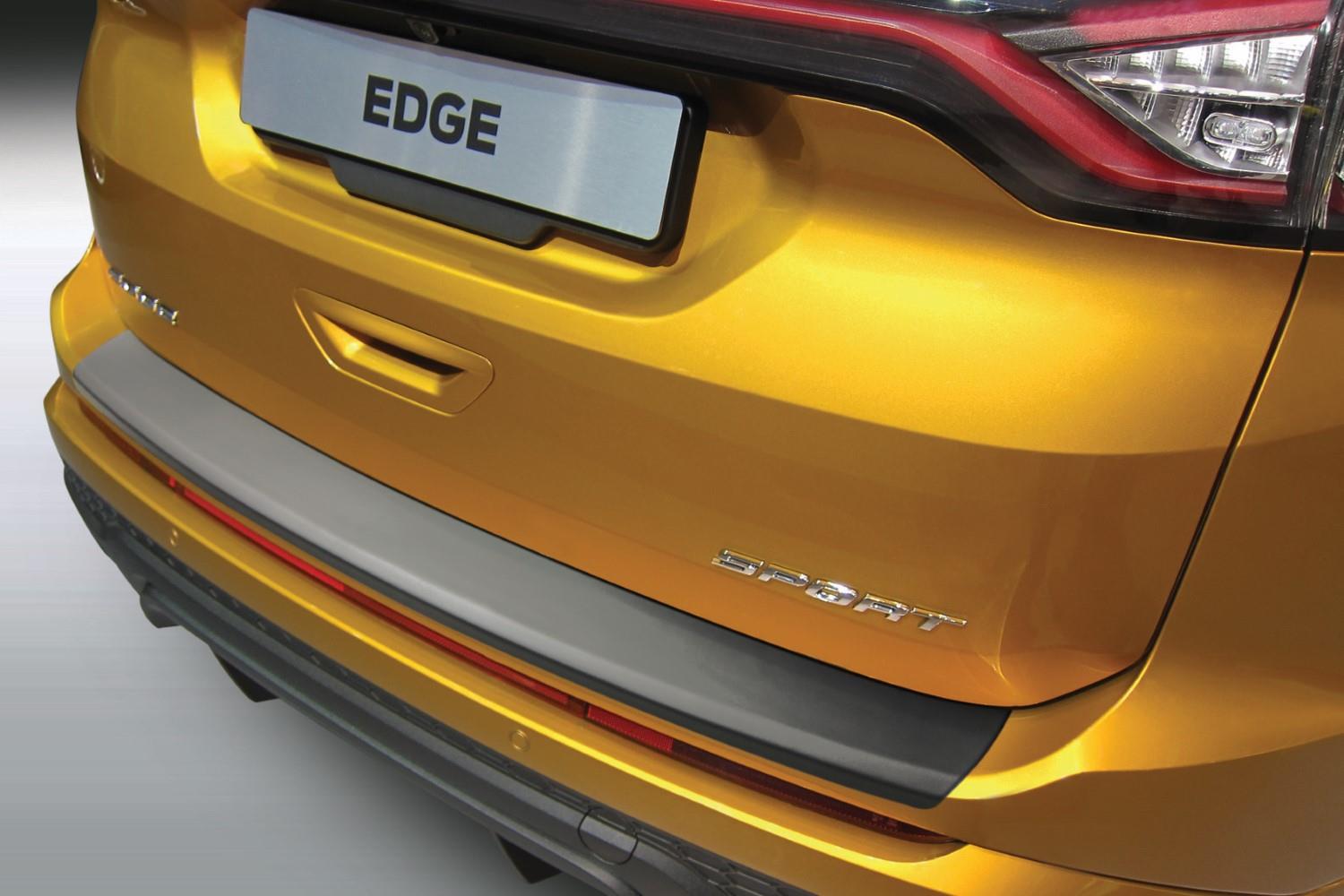 Bumperbeschermer Ford Edge II 2016-2018 ABS - matzwart