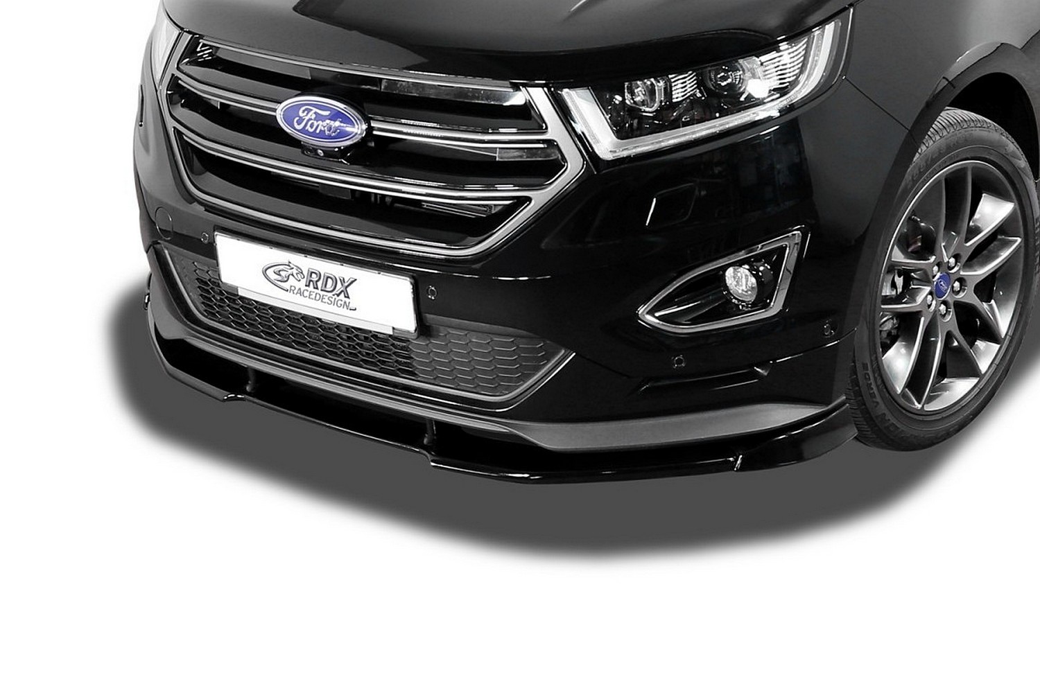 Ladekantenschutz Ford Edge II Edelstahl anthrazit | CPE