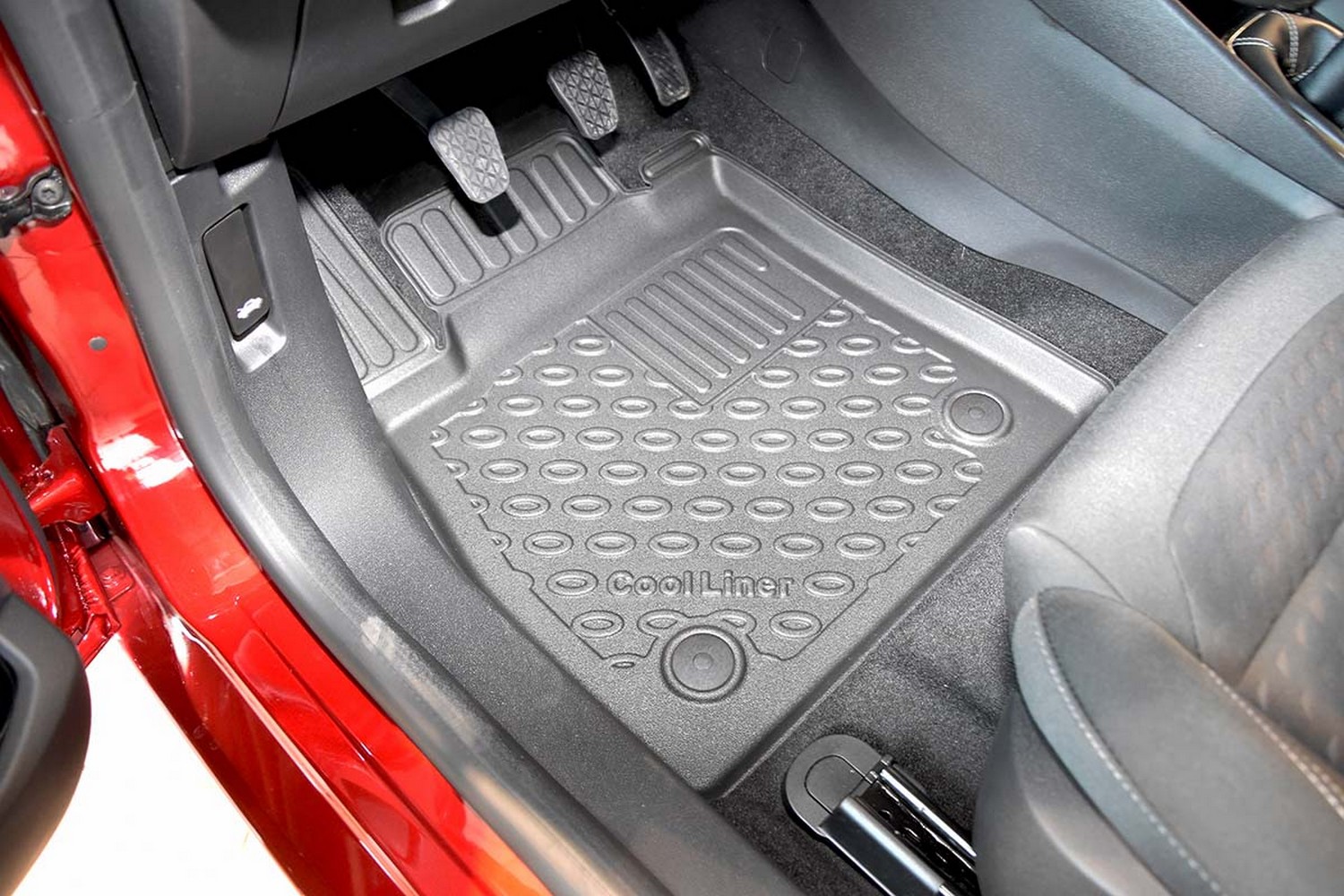 Car mats suitable for Ford Fiesta VII 2017-present 5-door hatchback Cool Liner PE/TPE rubber (FOR1FIFM-C) (2) Car mats suitable for Ford Fiesta VII 2017-present 5-door hatchback Cool Liner PE/TPE rubber (FOR1FIFM-C) (2)