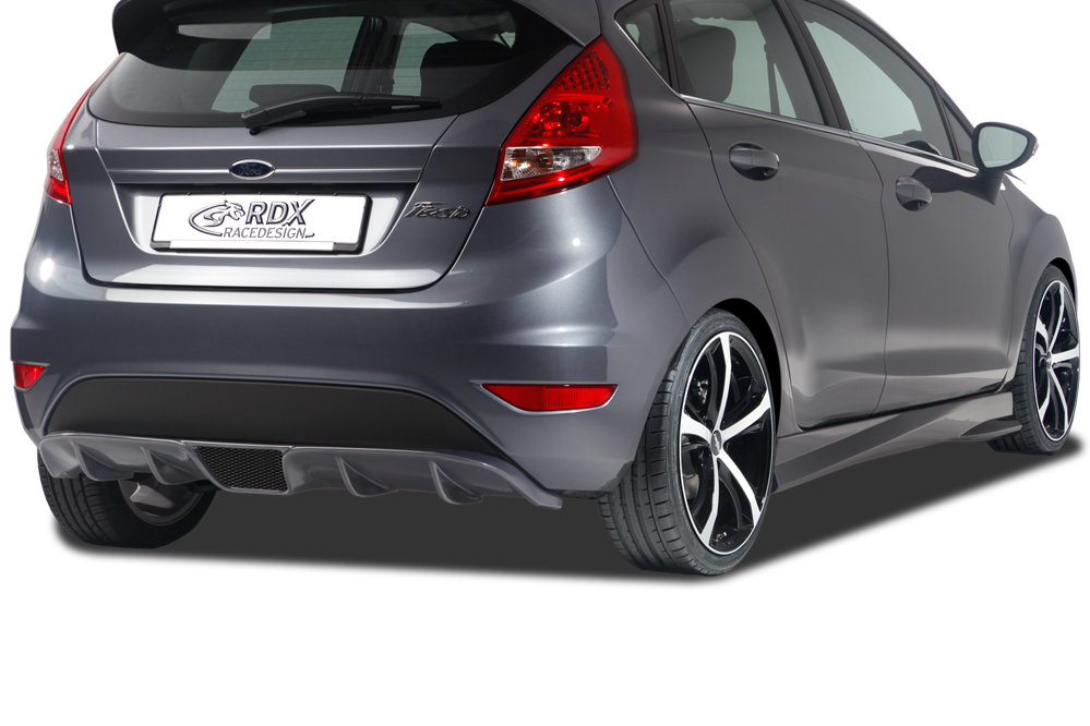 Rear diffuser Ford Fiesta VI 2008-2017 3 & 5-door hatchback PU - painted (3)