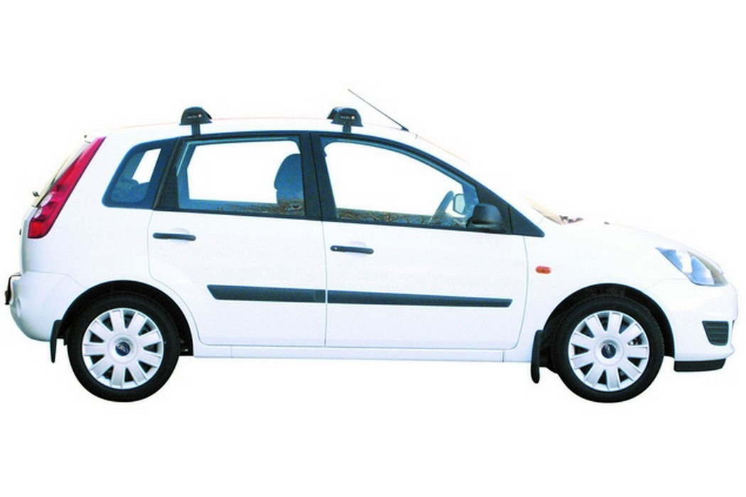 Roof bars Ford Fiesta V 2002-2008 5-door hatchback Yakima Whispbar Through Bar - FOR1FIWR (2)