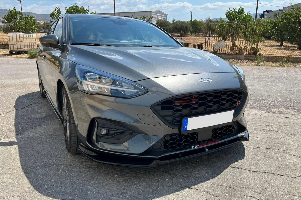 Front spoiler Ford Focus IV 2018-present 5-door hatchback ABS