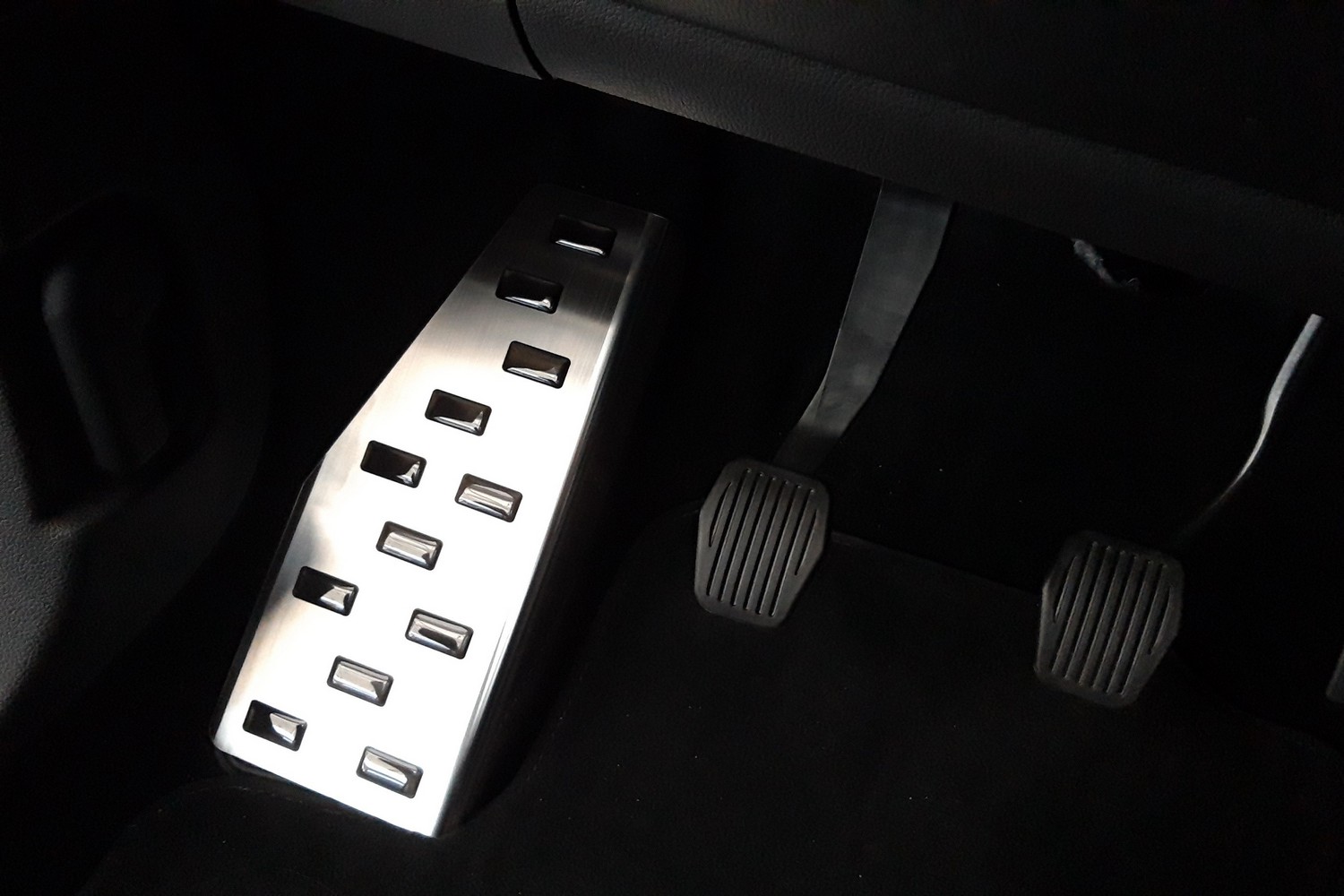Garniture repose-pied convient à Ford Grand C-Max 2011-2019 acier inox brossé