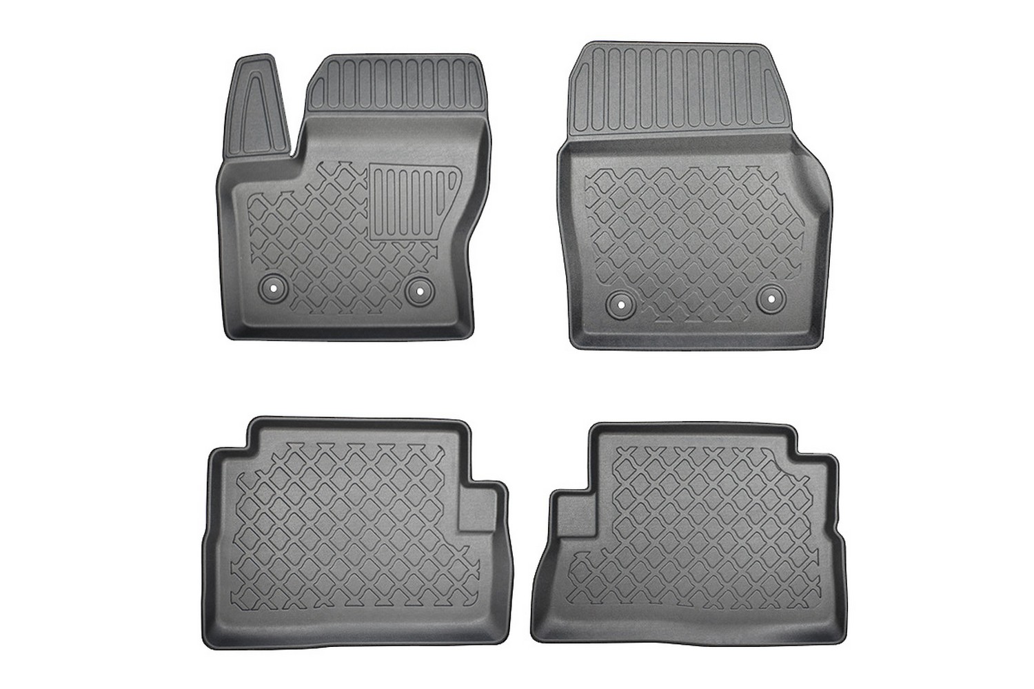 Automatten geschikt voor Ford Kuga II 2012-2019 Guardliner PE/TPE rubber