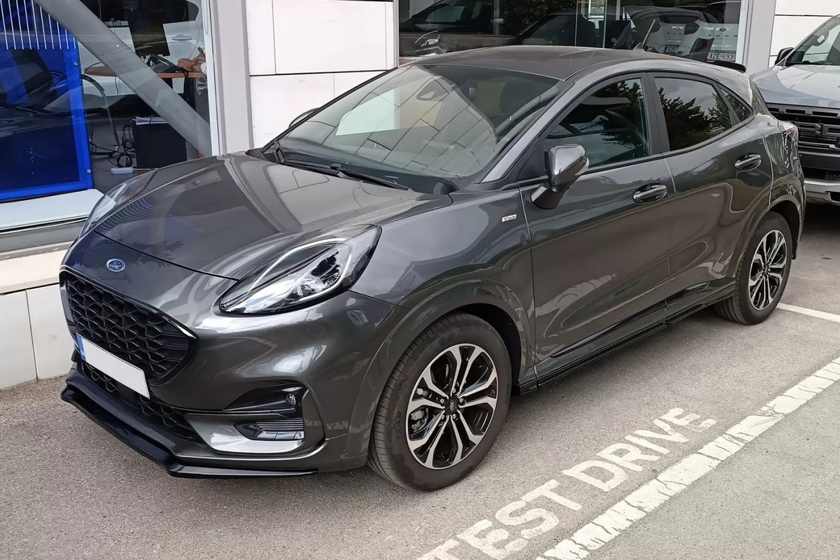 Front spoiler Ford Puma 2019-present ABS