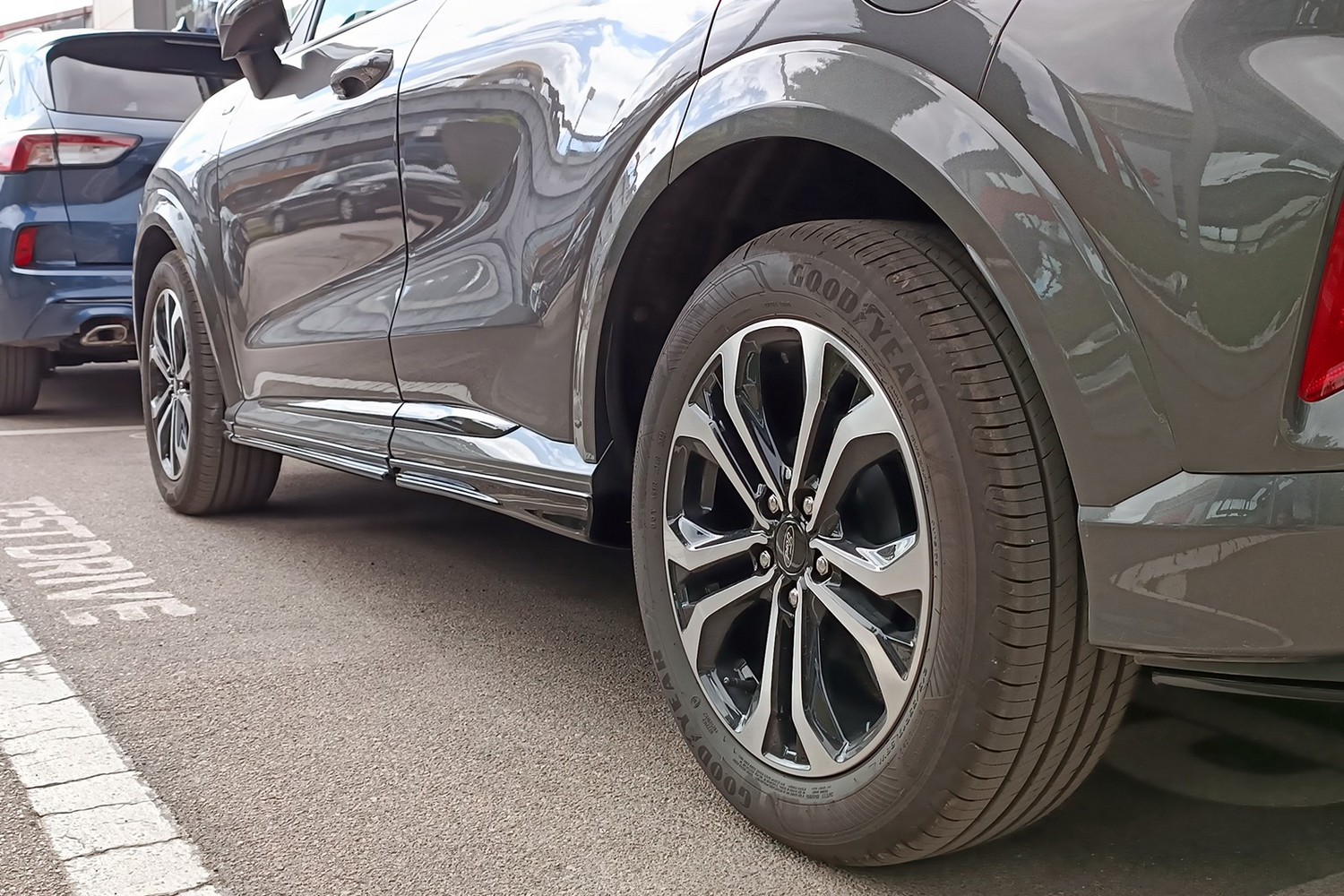 Sideskirts geschikt voor Ford Puma 2019-heden ABS