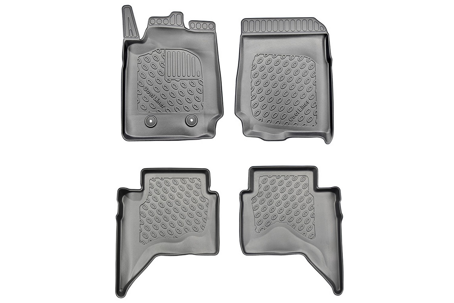 Car mats suitable for Ford Ranger III 2012-2019 Cool Liner PE/TPE rubber Car mats suitable for Ford Ranger III 2012-2019 Cool Liner PE/TPE rubber