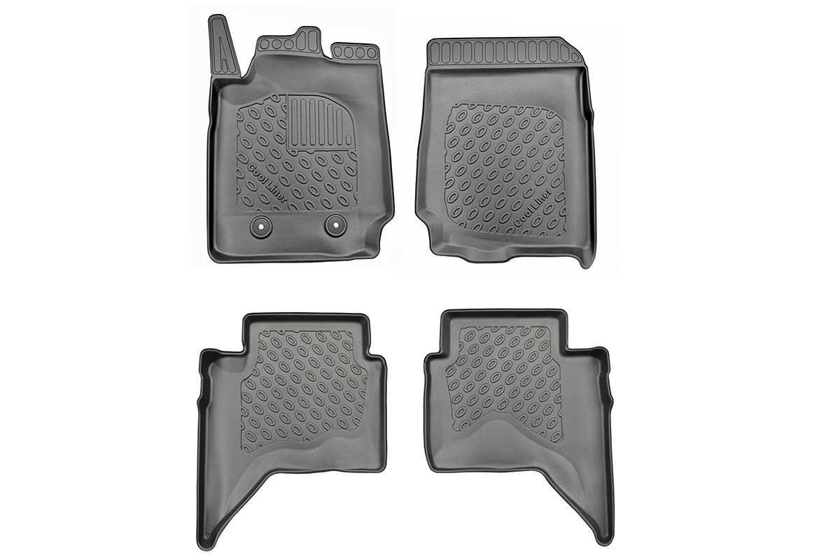 Automatten geschikt voor Ford Ranger III 2012-2019 Cool Liner PE/TPE rubber