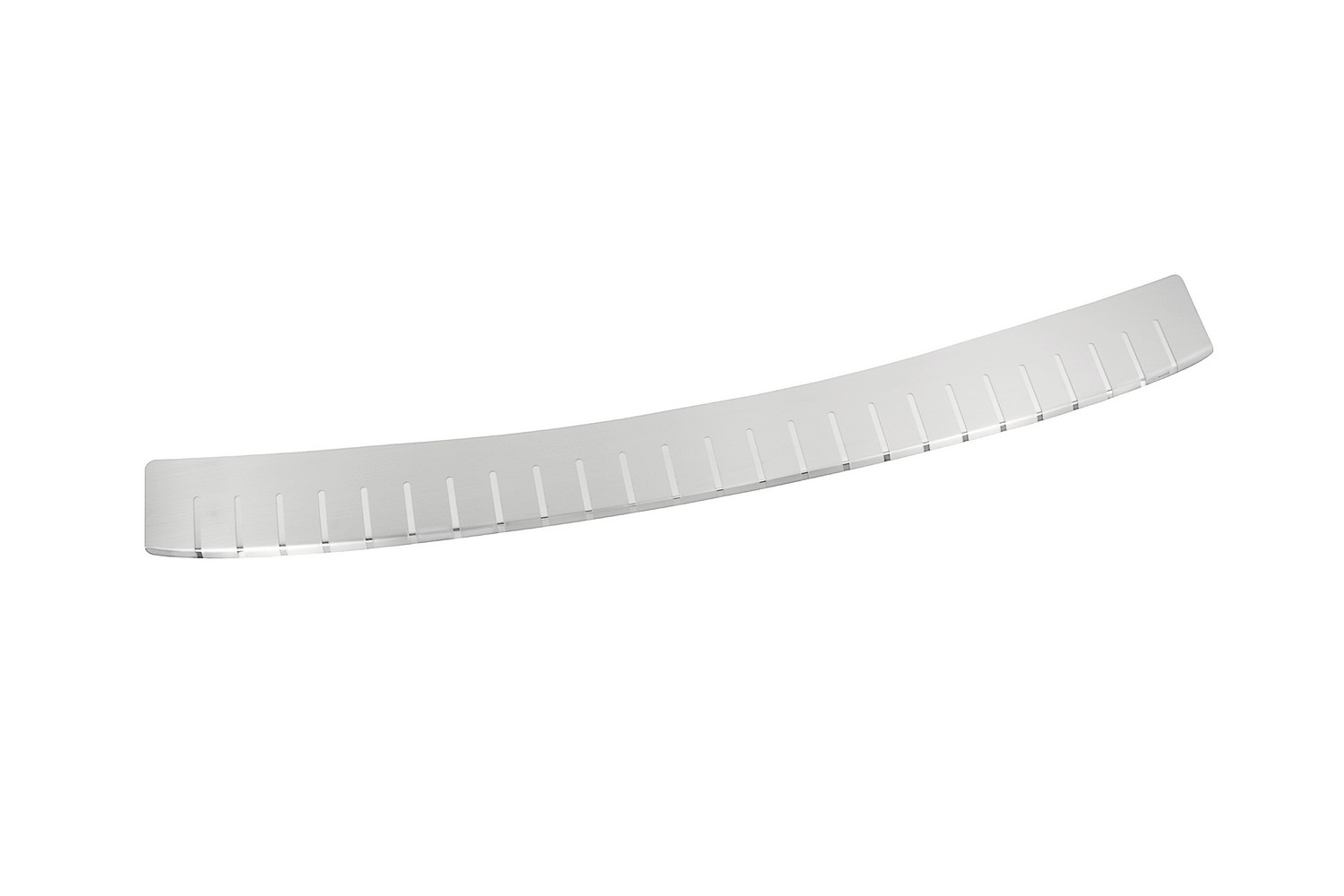 Rear bumper protector suitable for Ford Tourneo Connect III 2022-present stainless steel brushed
