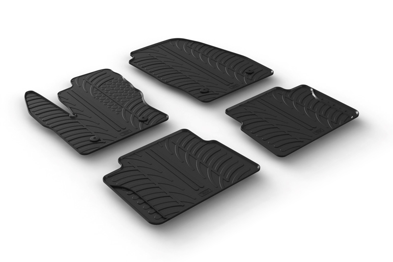 Automatten geschikt voor Ford Tourneo Connect II 2013-2020 Rubbasol rubber
