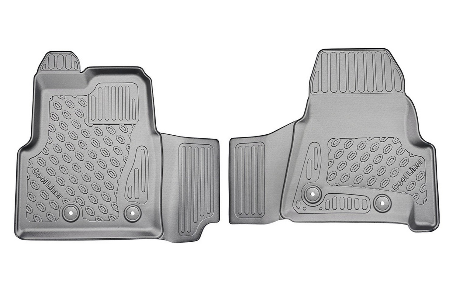Automatten geschikt voor Ford Transit Custom 2012-2022 Cool Liner PE/TPE rubber
