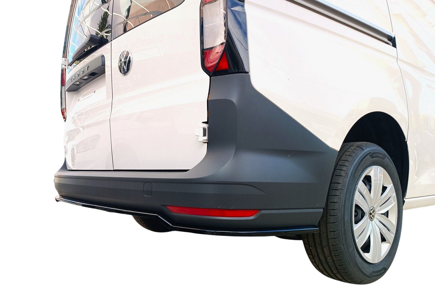 Rear diffuser Ford Transit Connect III 2024-present ABS - painted (2)