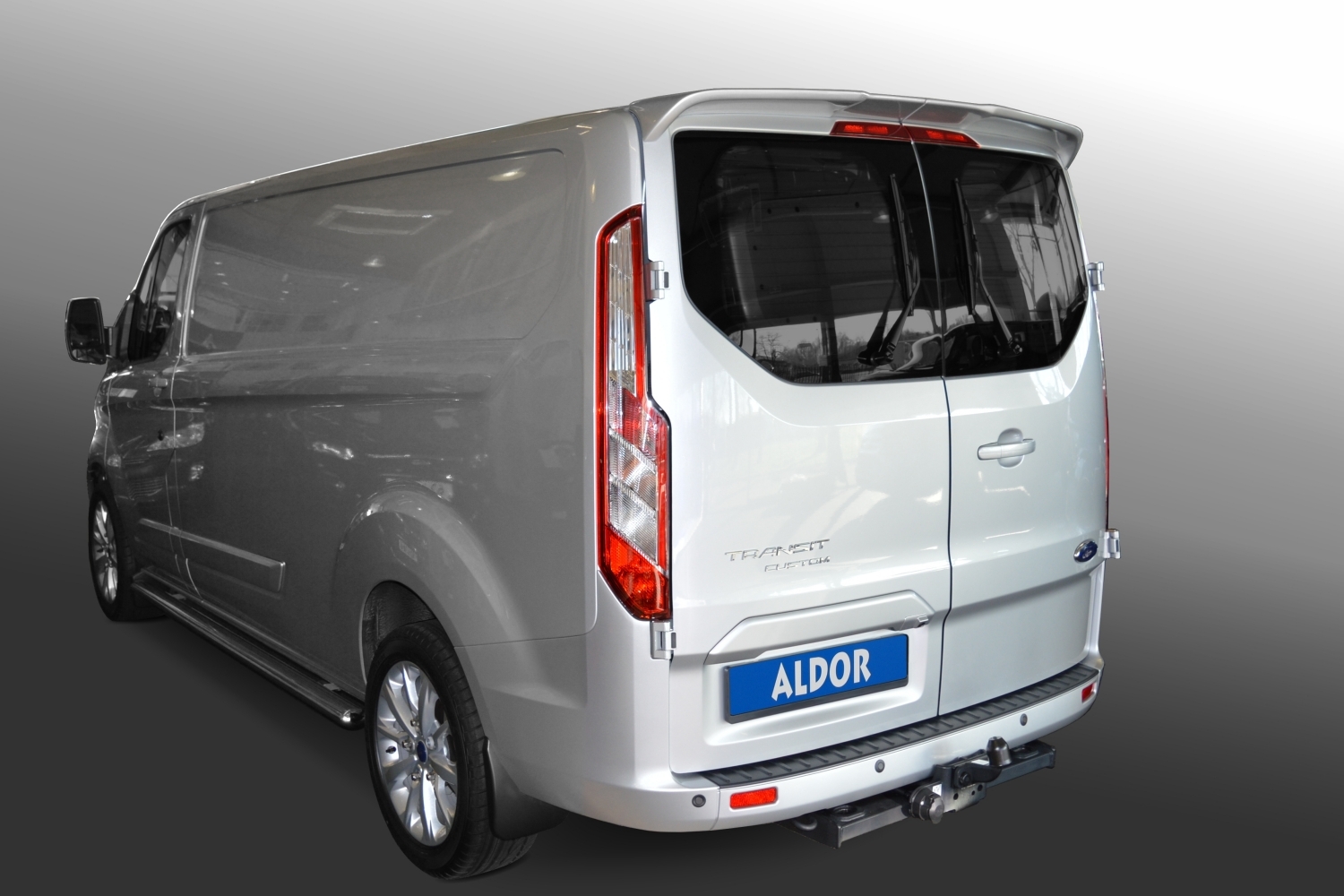 Ford Transit / Tourneo Custom 2012- 2 drs roof spoiler (FOR1TRSU)