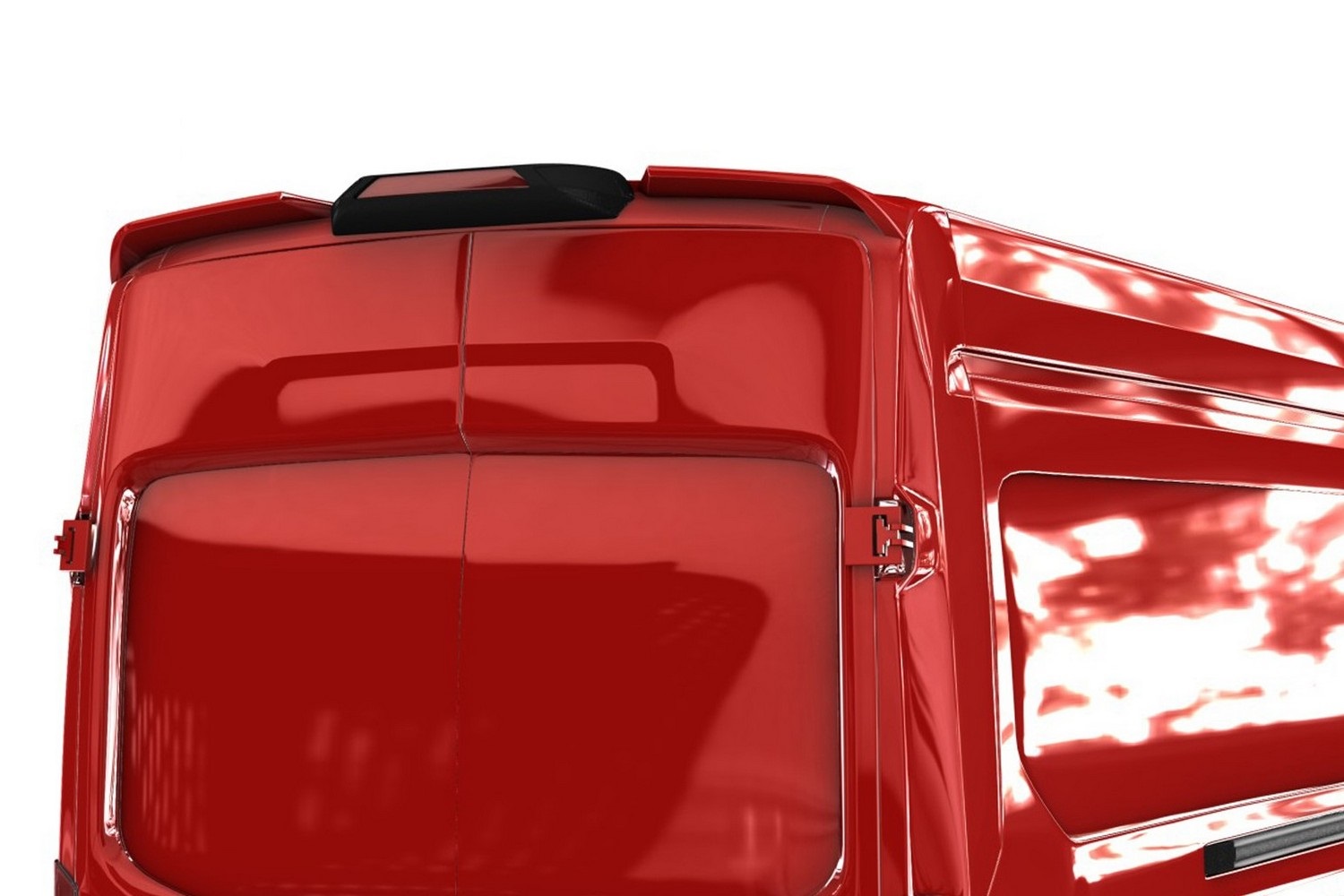 Roof spoiler suitable for Ford Transit IV 2014-2019 PU - painted (8) Roof spoiler suitable for Ford Transit IV 2014-2019 PU - painted (8)