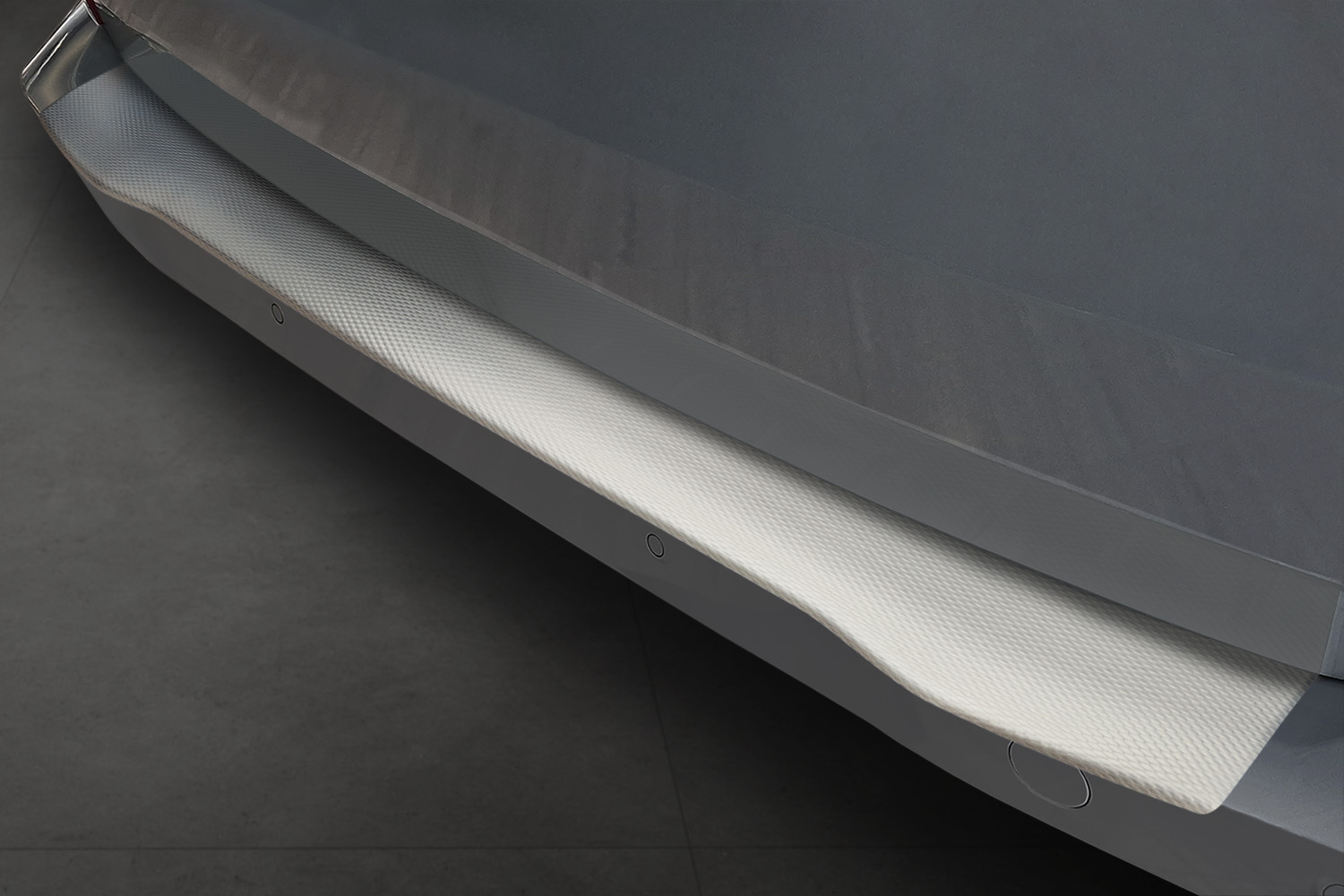 Protection de seuil de coffre convient à Ford Transit & Tourneo Custom II 2023-présent acier inox - 5WL design