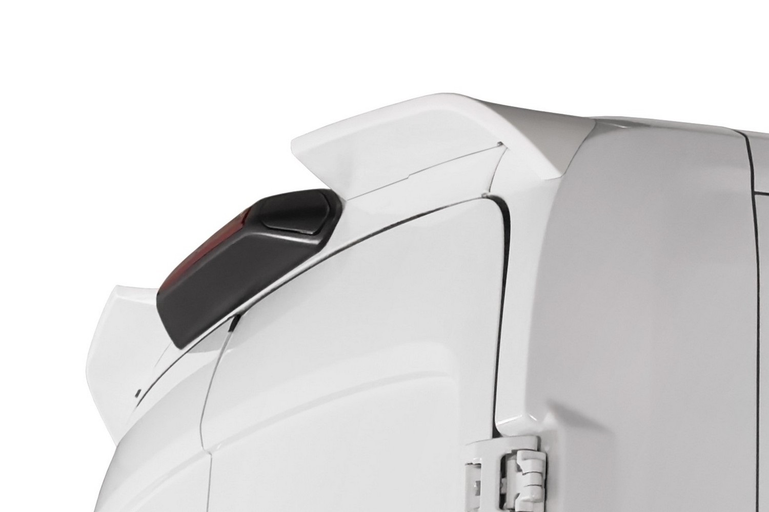 Roof spoiler suitable for Ford Transit IV 2014-present PU - painted (3) Roof spoiler suitable for Ford Transit IV 2014-present PU - painted (3)