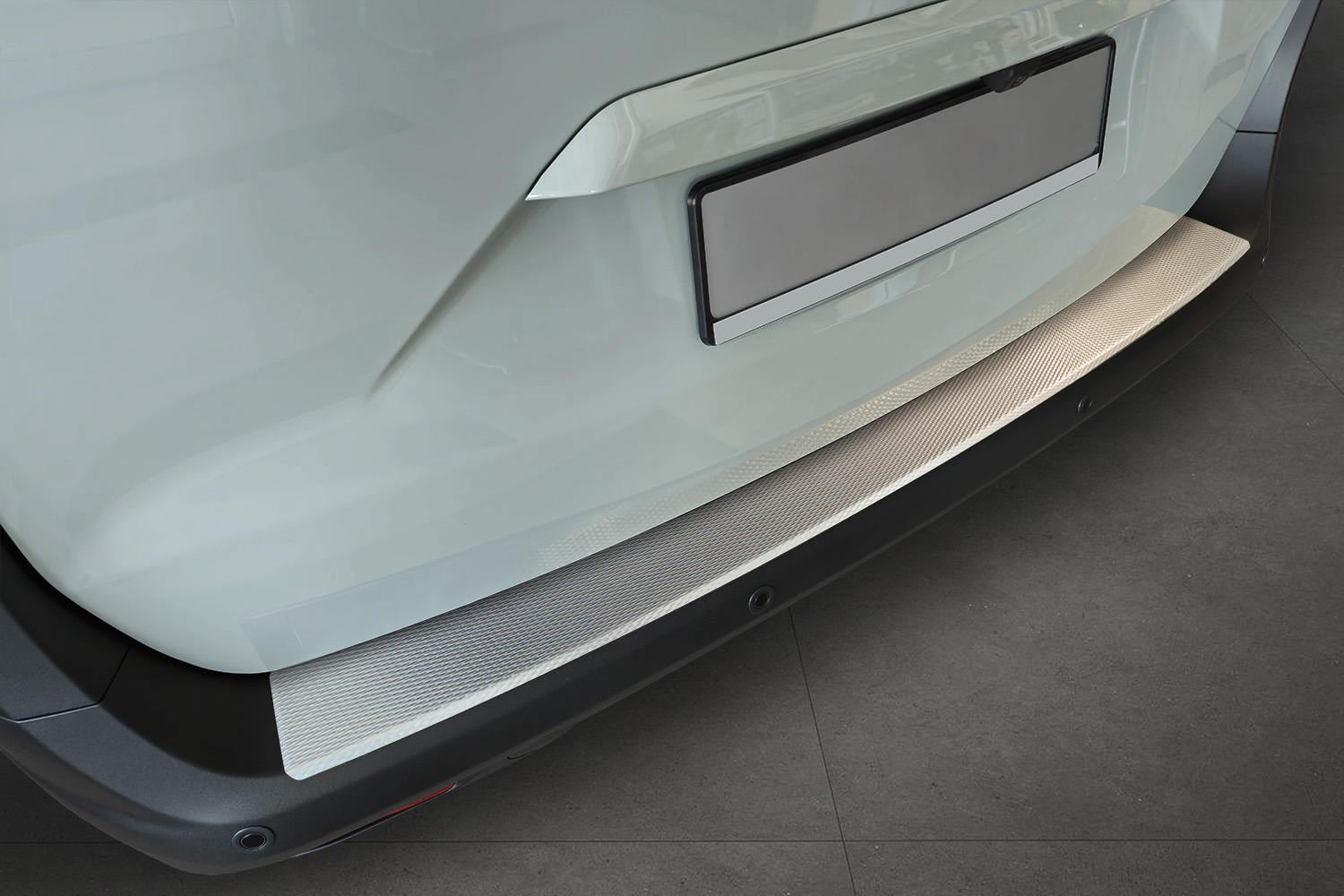 Bumperbeschermer geschikt voor Ford Transit Courier II 2023-heden RVS - 5WL-design