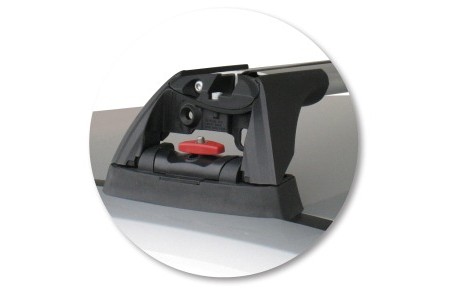 Roof bars Ford Focus II 2008-2010 5-door hatchback Yakima Whispbar Flush Bar - FOR23FOWR (5)