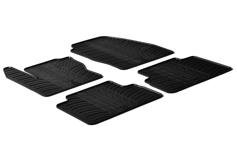 Automatten geschikt voor Ford C-Max II 2010-2015 Rubbasol rubber