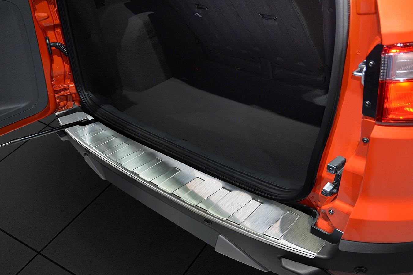 Protection de seuil de coffre Ford EcoSport 2012-2017 acier inox brossé