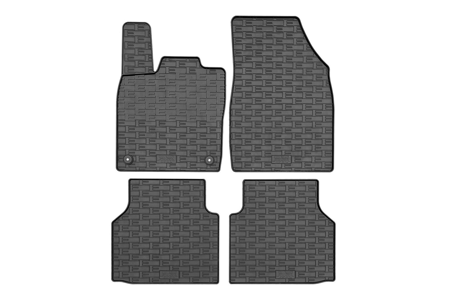 Fu&szlig;matten passend f&uuml;r Ford Explorer EV (CX740) 2024-heute Gummi