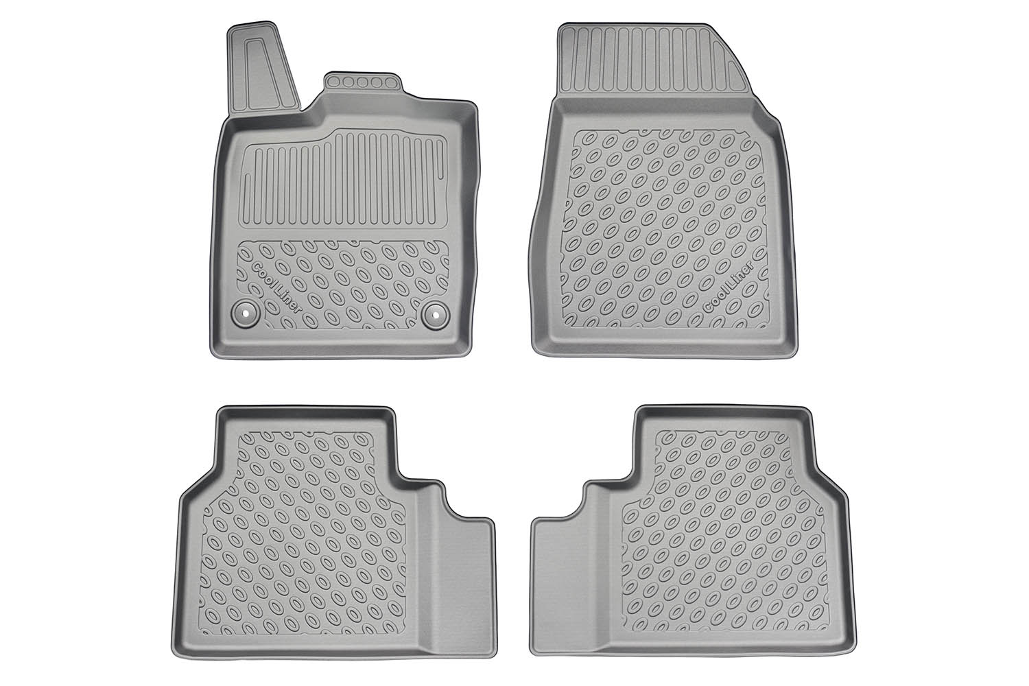 Car mats suitable for Ford Explorer EV (CX740) 2024-present Cool Liner PE/TPE rubber