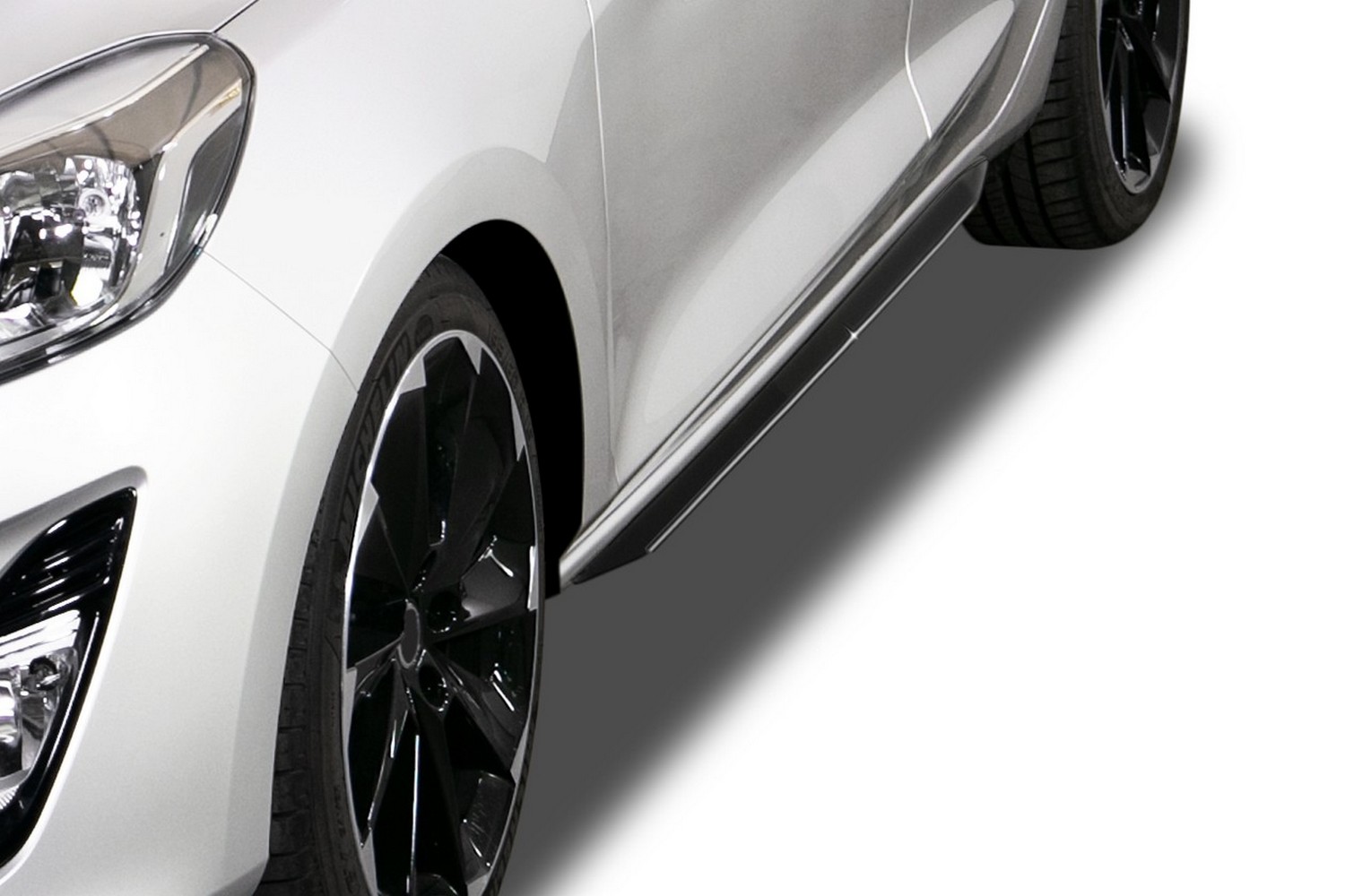 Seitenschweller passend für Ford Fiesta VII 2017-heute 5-Türer Schrägheck &#34;Slim&#34; ABS