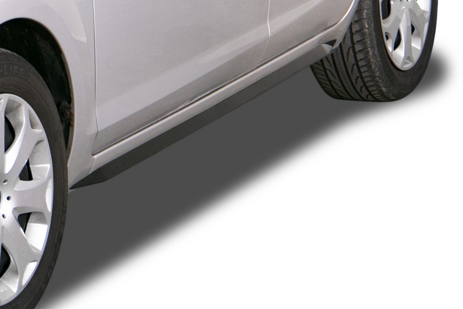 Sideskirts geschikt voor Ford Focus II 2004-2010 3 &#38; 5-deurs hatchback &#34;Slim&#34; ABS