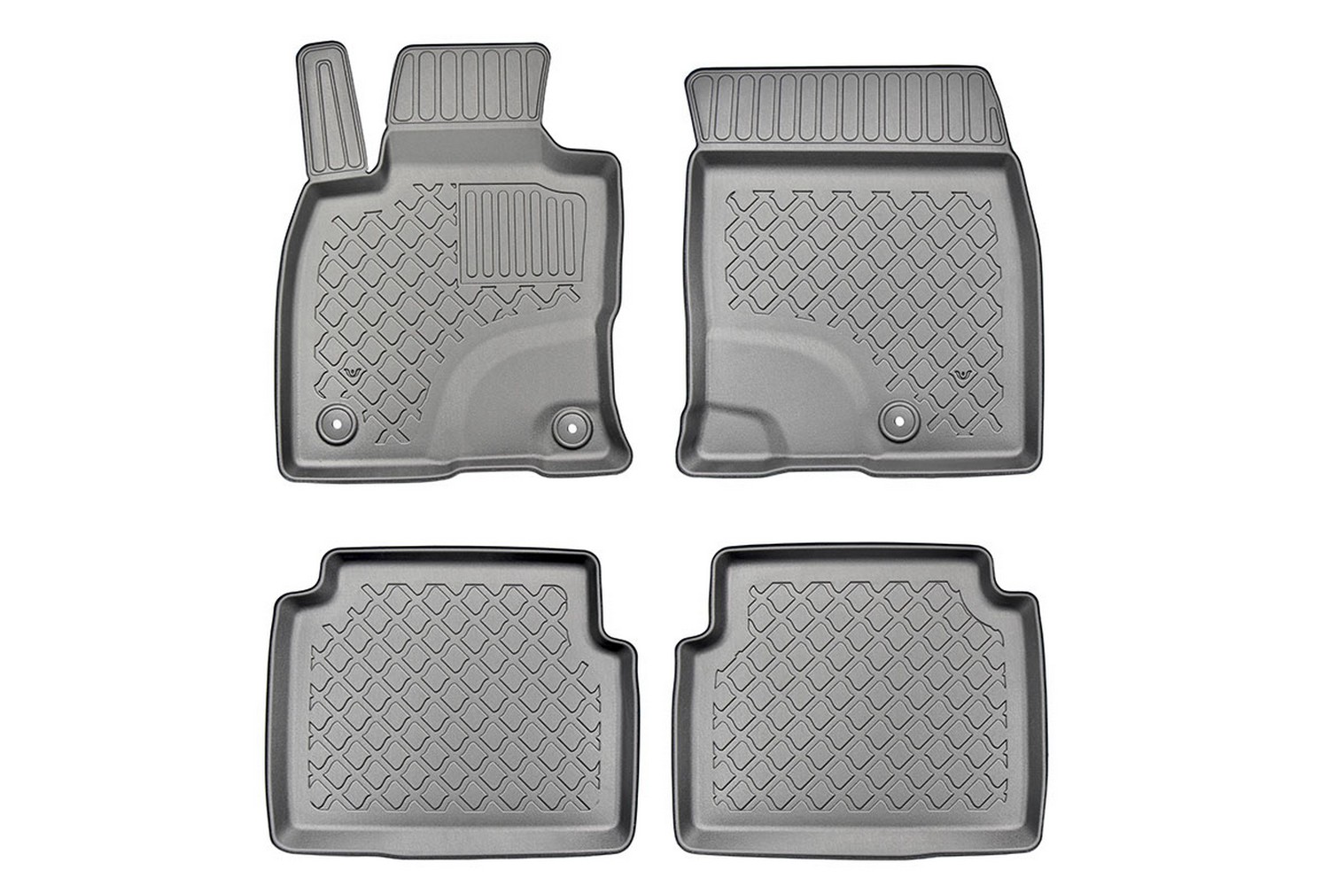 Car mats suitable for Ford Kuga III 2019-present Guardliner PE/TPE rubber
