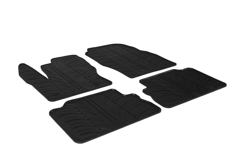 Automatten geschikt voor Ford Kuga II 2012-2016 Rubbasol rubber