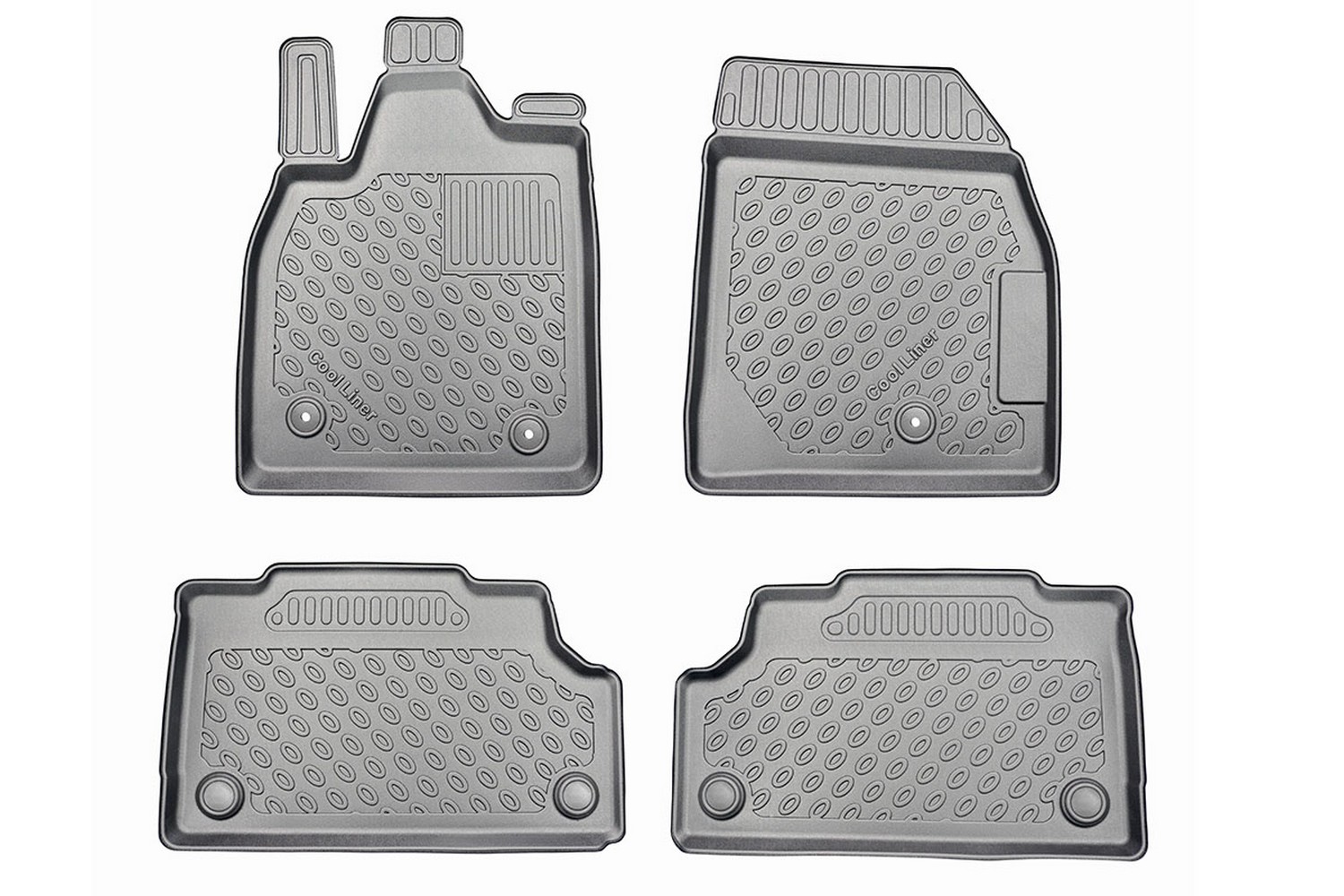 Car mats suitable for Ford Mustang Mach-E 2020-present Cool Liner PE/TPE rubber Car mats suitable for Ford Mustang Mach-E 2020-present Cool Liner PE/TPE rubber