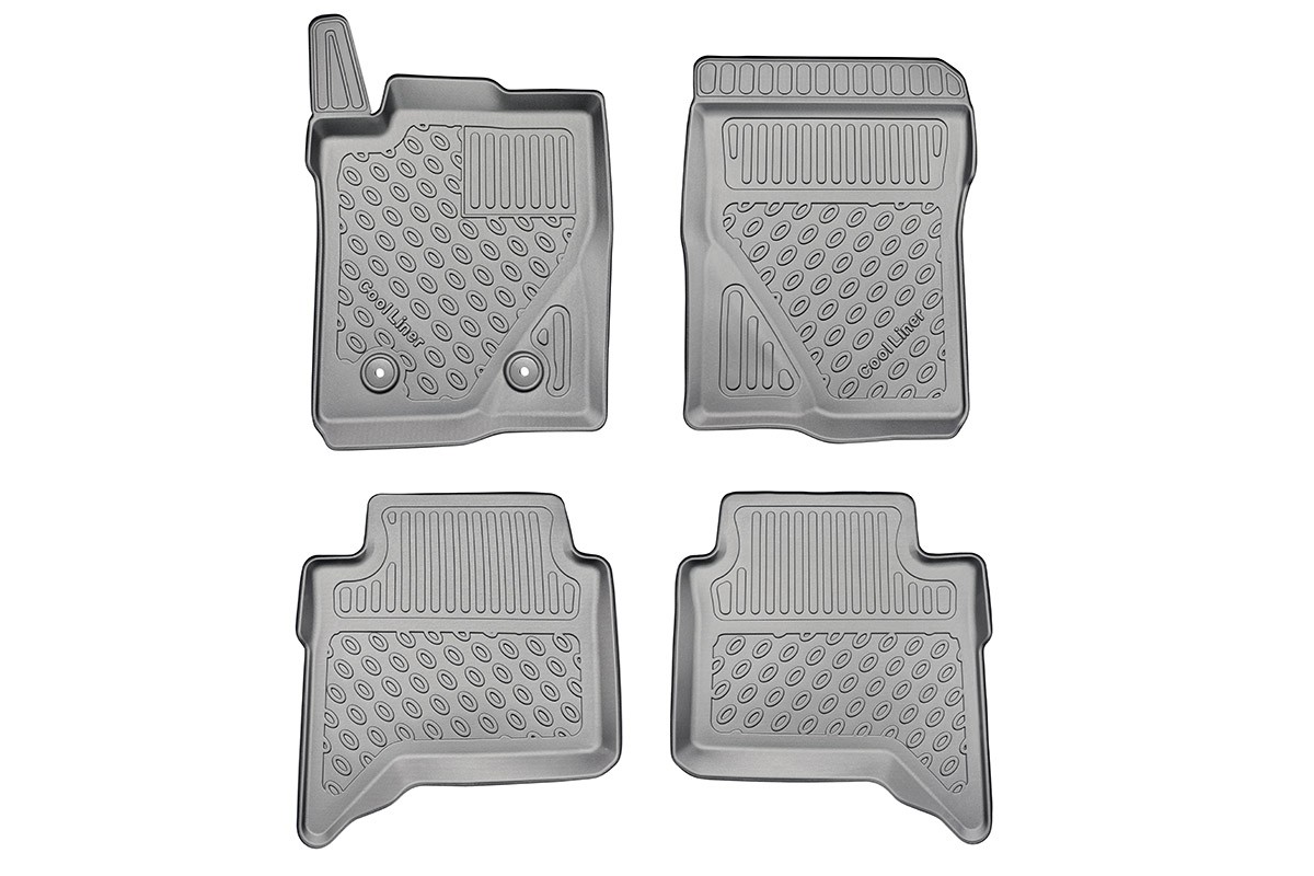 Tapis convient à Ford Ranger IV 2022-présent Cool Liner PE/TPE caoutchouc