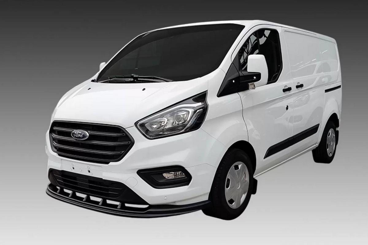 Front spoiler suitable for Ford Transit Custom 2018-2022 ABS