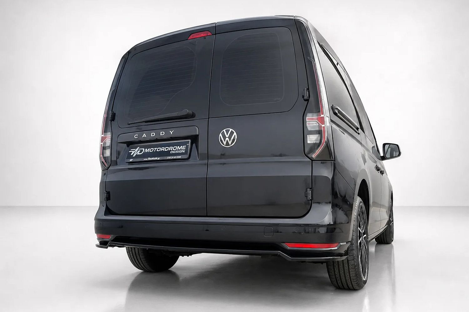 Rear diffuser Ford Transit Connect III 2024-present ABS - painted (3)