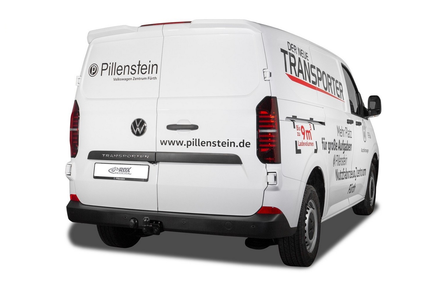 Roof spoiler suitable for Ford Transit Custom II 2023-present PU - painted (4)